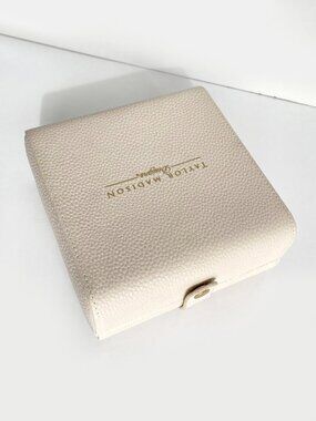 Taylor Madison Designs Jewelry Box Case Ivory NWOT